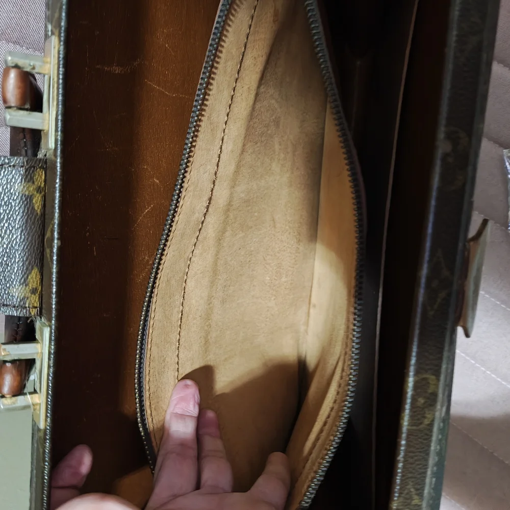 Louis Vuitton Brown Monogram Men's Briefcase - Picture 10 of 15